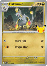Hakamo-o (30C 111/128) - Pokémon