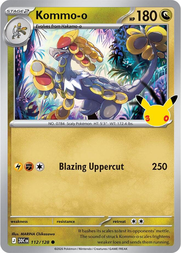 Kommo-o - 112/128 (30C 112/128) - Pokémon