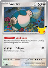 Snorlax (30C 119/128) - Pokémon