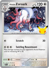Hisuian Zoroark (30C 123/128) - Pokémon