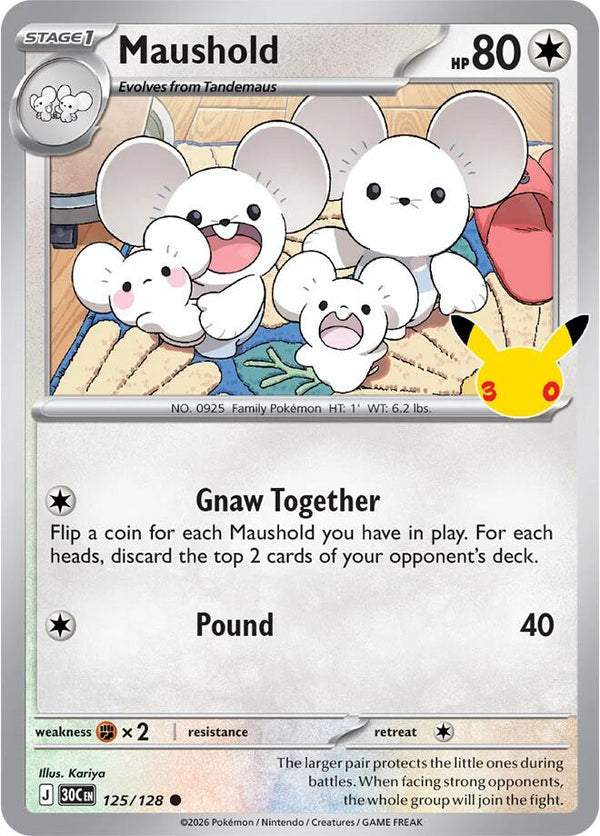 Maushold - 125/128 (30C 125/128) - Pokémon