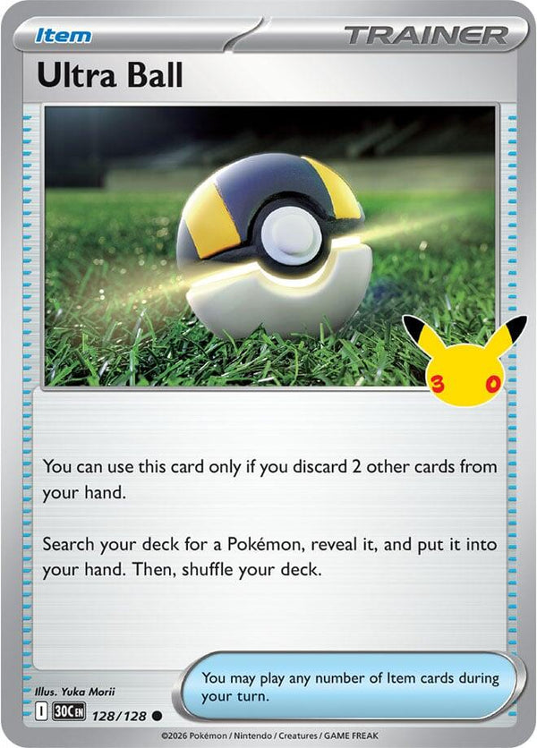 Ultra Ball (30C 128/128) - Pokémon