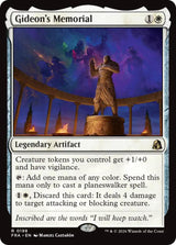 Gideon's Memorial (FRA 198) - Magic: The Gathering