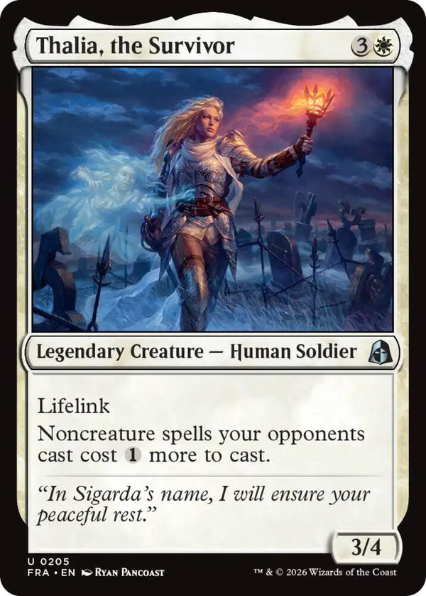 Thalia, the Survivor (FRA 205) - Magic: The Gathering