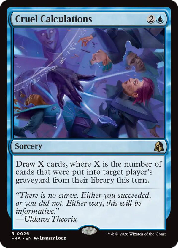 Cruel Calculations (FRA 26) - Magic: The Gathering