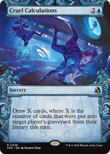 Cruel Calculations (Showcase) (FRA 336) - Magic: The Gathering