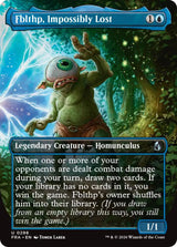Fblthp, Impossibly Lost (Borderless) (FRA 298) - Magic: The Gathering