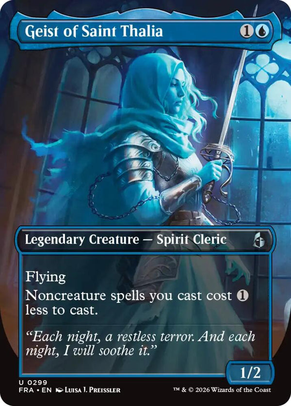 Geist of Saint Thalia (Borderless) (FRA 299) - Magic: The Gathering