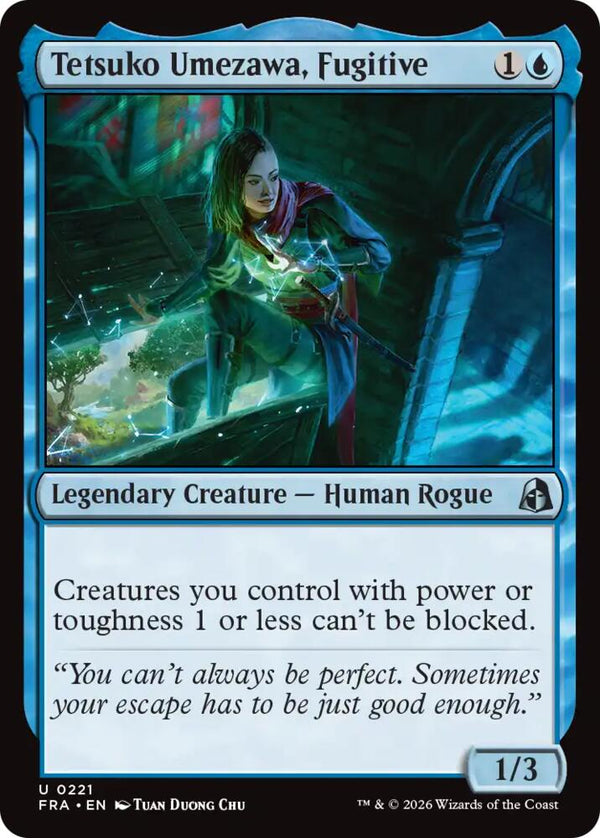 Tetsuko Umezawa, Fugitive (FRA 221) - Magic: The Gathering
