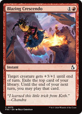 Blazing Crescendo (FRA 75) - Magic: The Gathering