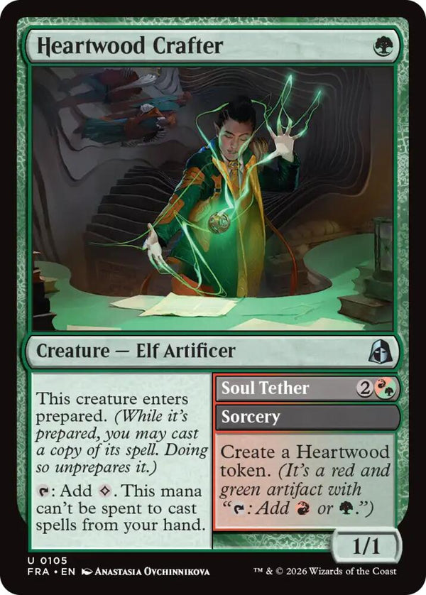Heartwood Crafter (FRA 105) - Magic: The Gathering