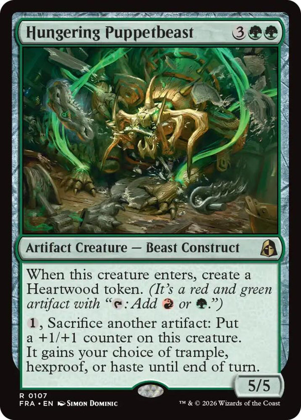 Hungering Puppetbeast (FRA 107) - Magic: The Gathering