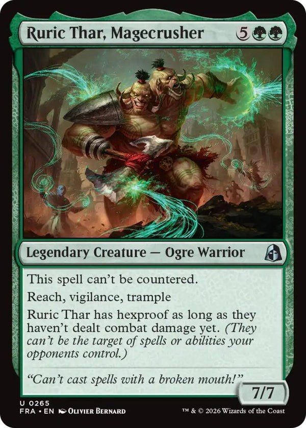 Ruric Thar, Magecrusher (FRA 265) - Magic: The Gathering