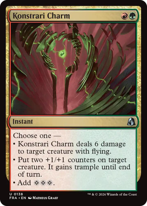 Konstrari Charm (FRA 138) - Magic: The Gathering