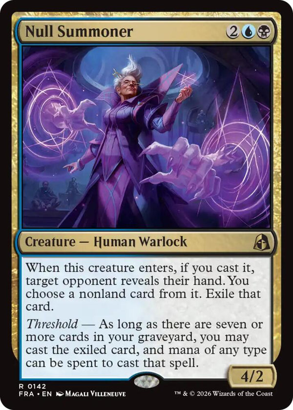 Null Summoner (FRA 142) - Magic: The Gathering