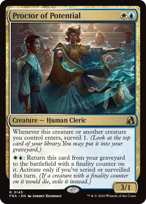 Proctor of Potential (FRA 145) - Magic: The Gathering