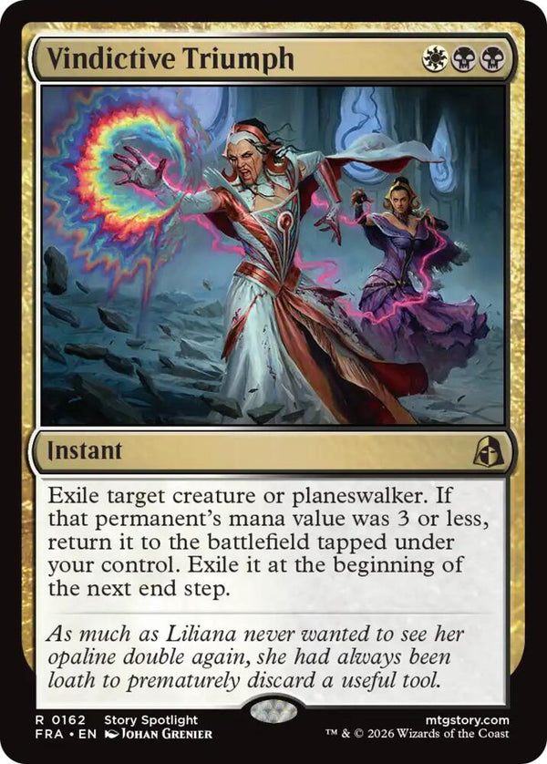 Vindictive Triumph (FRA 162) - Magic: The Gathering