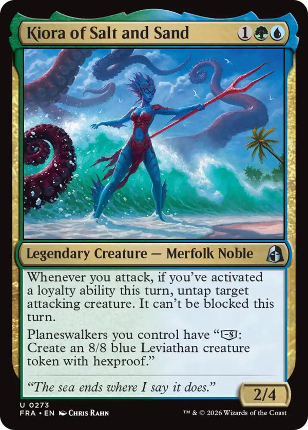 Kiora of Salt and Sand (FRA 273) - Magic: The Gathering