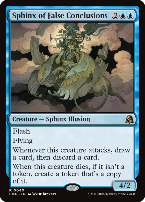 Sphinx of False Conclusions (FRA 40) - Magic: The Gathering