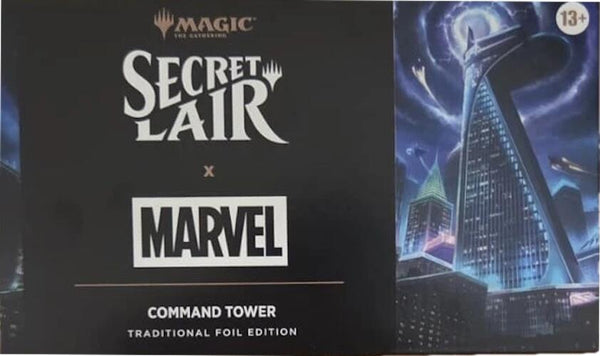 Secret Lair Drop: Secret Lair x Marvel - Command Tower - Traditional Foil Edition (SLD) - Magic: The Gathering