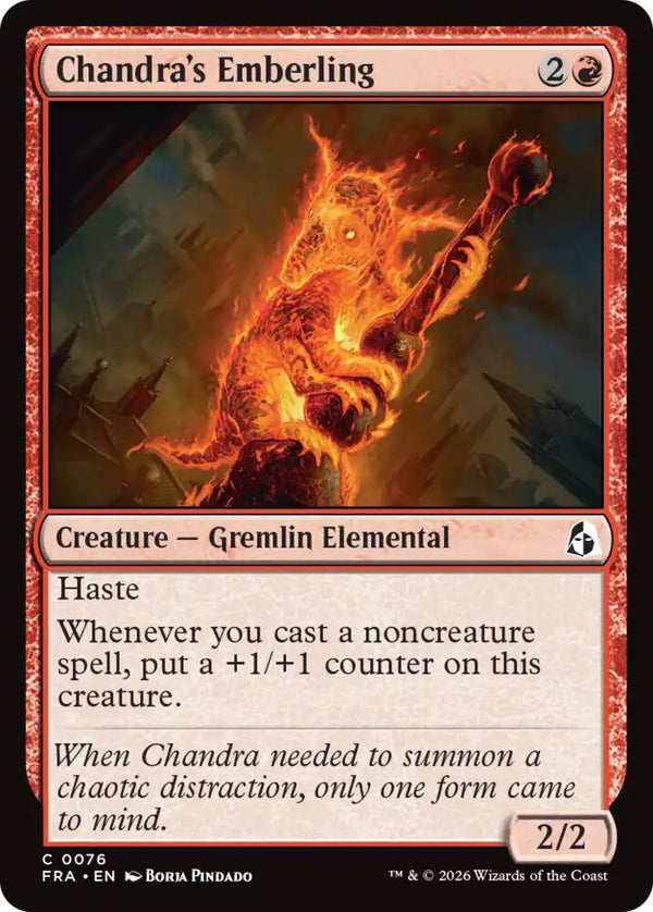Chandra's Emberling (FRA 76) - Magic: The Gathering