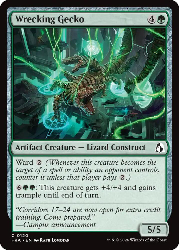 Wrecking Gecko (FRA 120) - Magic: The Gathering