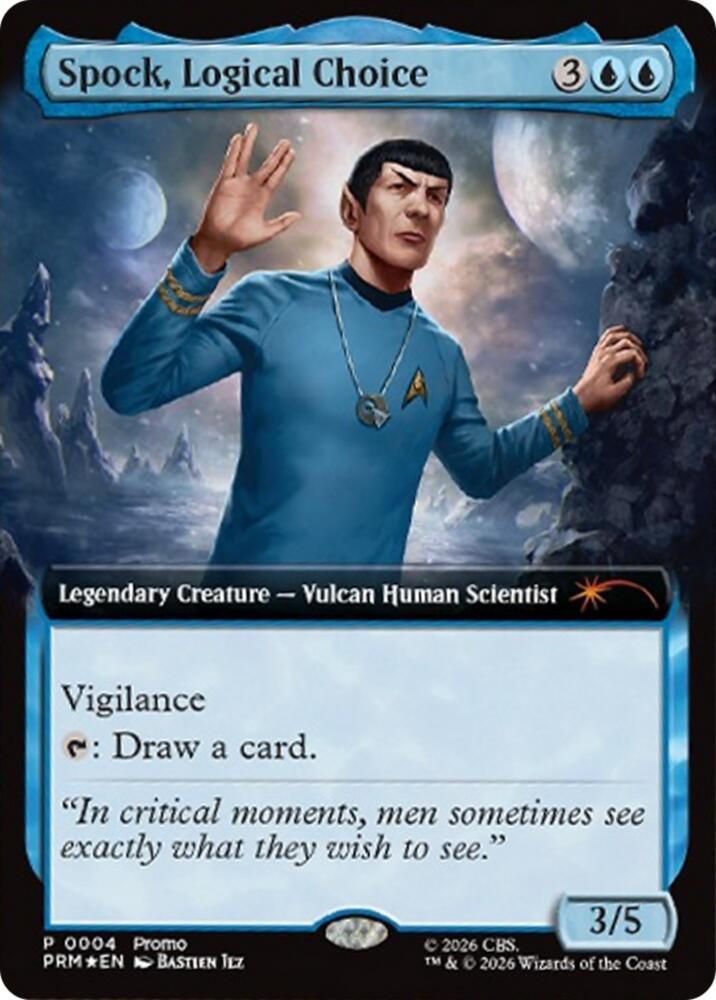 Spock, Logical Choice (Extended Art)