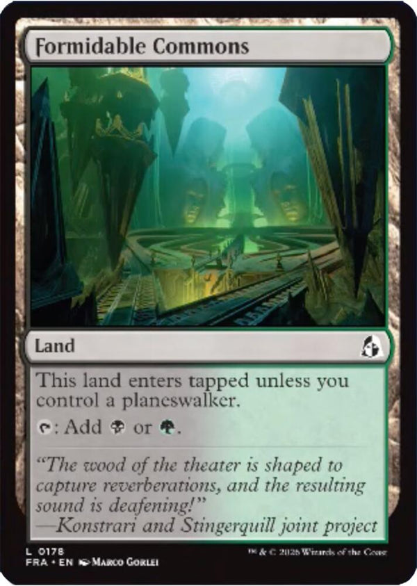 Formidable Commons (FRA 178) - Magic: The Gathering