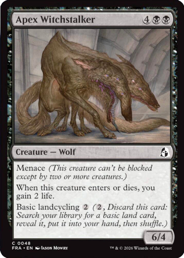 Apex Witchstalker (FRA 48) - Magic: The Gathering