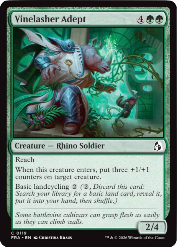 Vinelasher Adept (FRA 119) - Magic: The Gathering