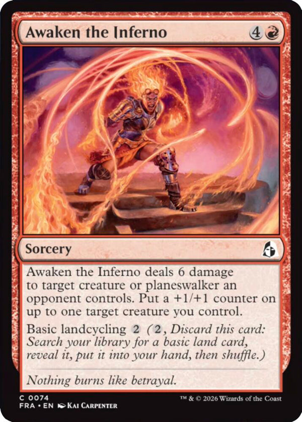 Awaken the Inferno (FRA 74) - Magic: The Gathering