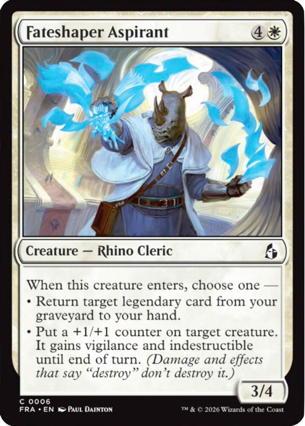Fateshaper Aspirant (FRA 6) - Magic: The Gathering