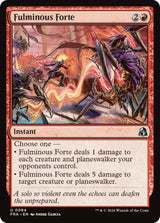 Fulminous Forte (FRA 84) - Magic: The Gathering