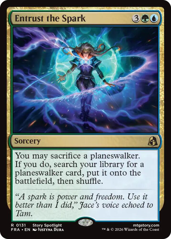 Entrust the Spark (FRA 131) - Magic: The Gathering