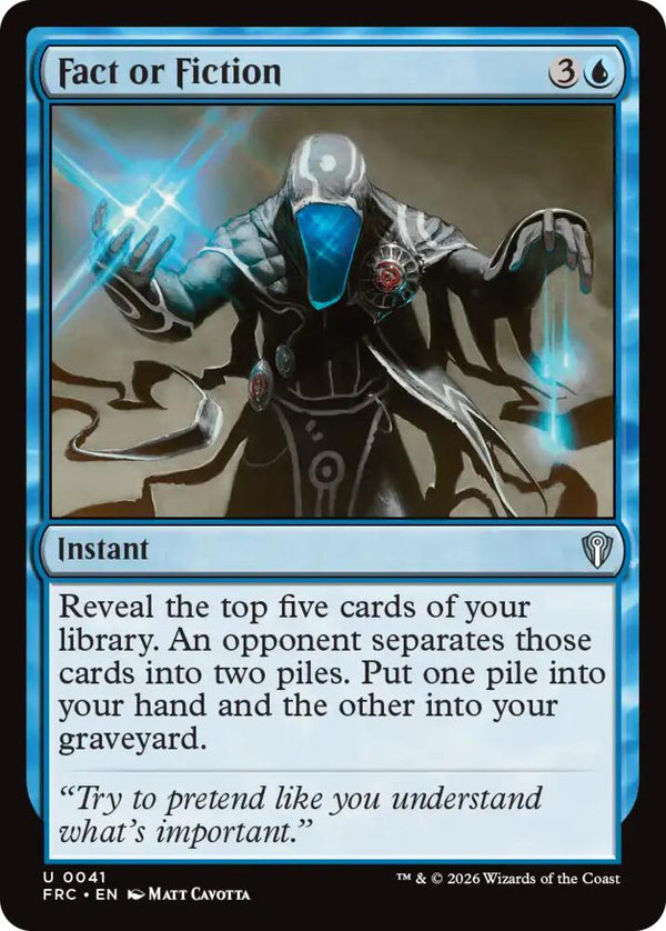 Fact or Fiction (GROUP-24689 41) - Magic: The Gathering
