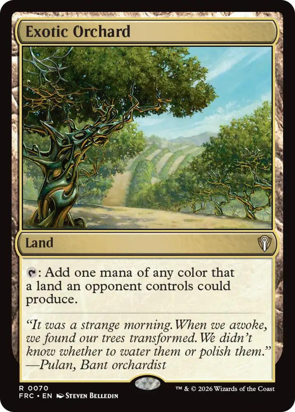 Exotic Orchard (GROUP-24689 70) - Magic: The Gathering