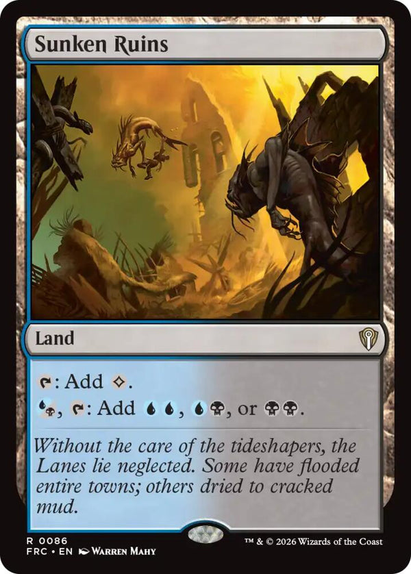 Sunken Ruins (GROUP-24689 86) - Magic: The Gathering