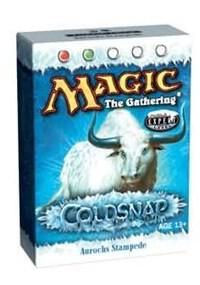Coldsnap - Aurochs Stampede Precon Theme Deck - Magic: The Gathering