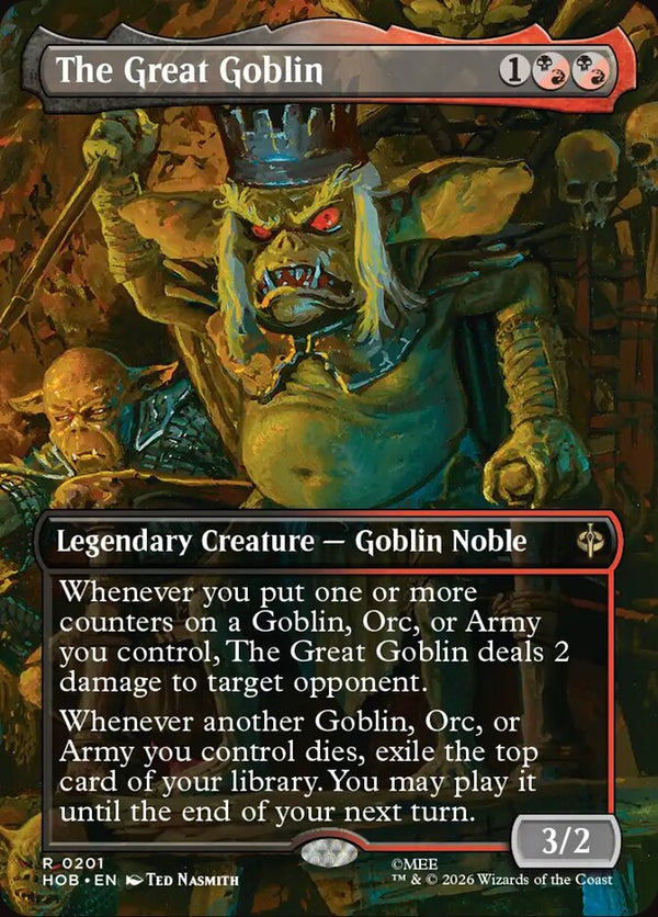 The Great Goblin (Borderless) - Magic: The Gathering