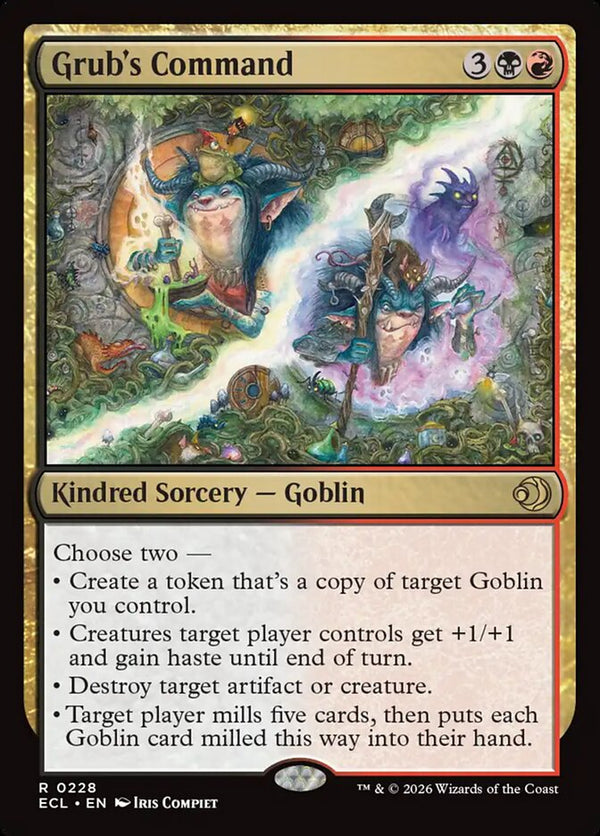 Grub's Command - Magic: The Gathering