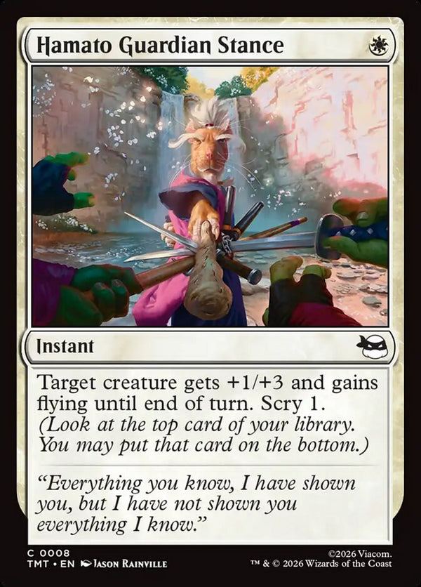 Hamato Guardian Stance - Magic: The Gathering
