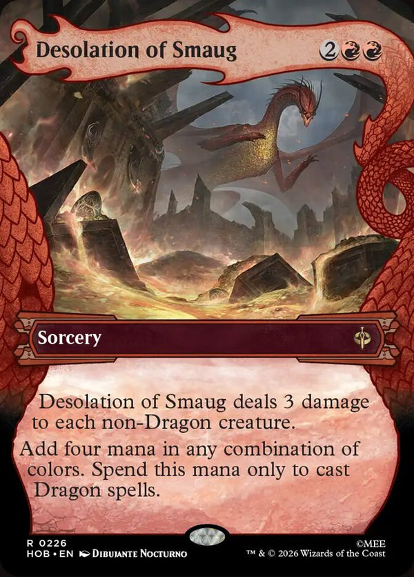 Desolation of Smaug (Showcase) - Magic: The Gathering