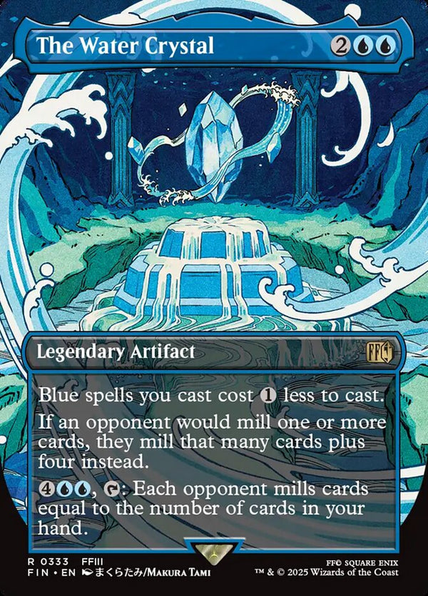 The Water Crystal (Borderless) - Magic: The Gathering