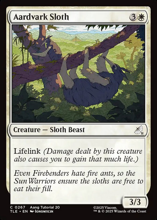 Aardvark Sloth (0267) - Magic: The Gathering