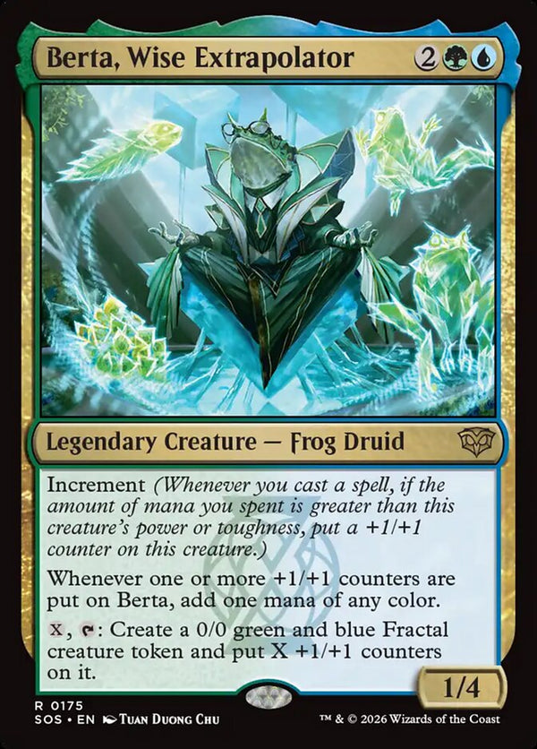 Berta, Wise Extrapolator - Magic: The Gathering
