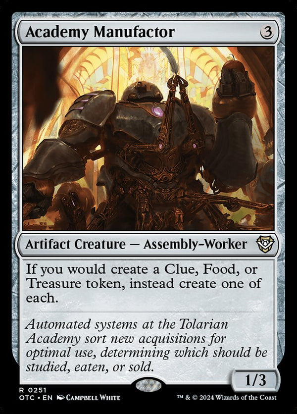 Academy Manufactor - Magic: The Gathering