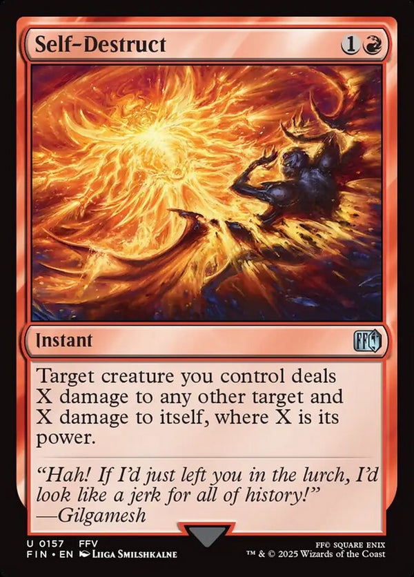 Self-Destruct - Magic: The Gathering
