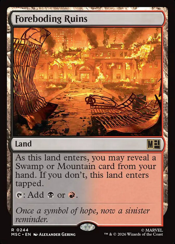 Foreboding Ruins (Surge Foil) - Magic: The Gathering