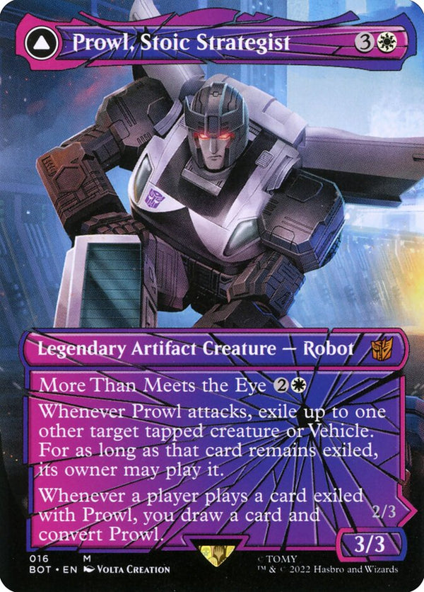 Prowl, Stoic Strategist (Shattered Glass) - Magic: The Gathering