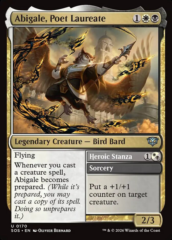 Abigale, Poet Laureate - Magic: The Gathering